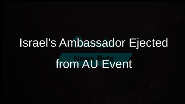 Israel's Ambassador Ejected from African Union Event Amid Political Tensions