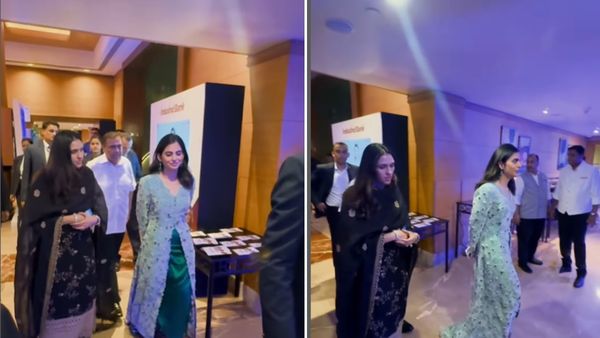 Ambani Family’s Viral Appearance: Watch Mukesh, Isha & Shloka’s Graceful, Stylish Entry