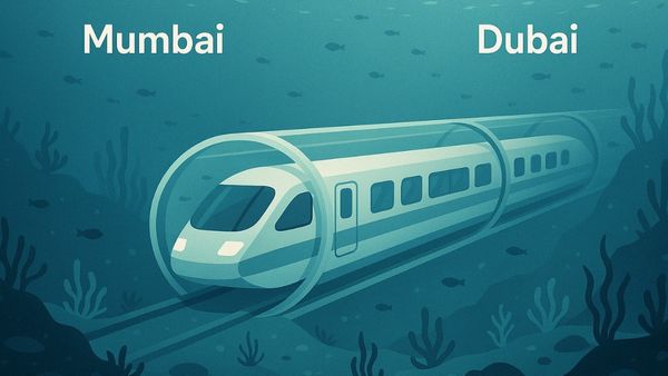 Mumbai-Dubai Underwater Train: Will the 2,000 km High-Speed Journey Take Just 2 Hours?
