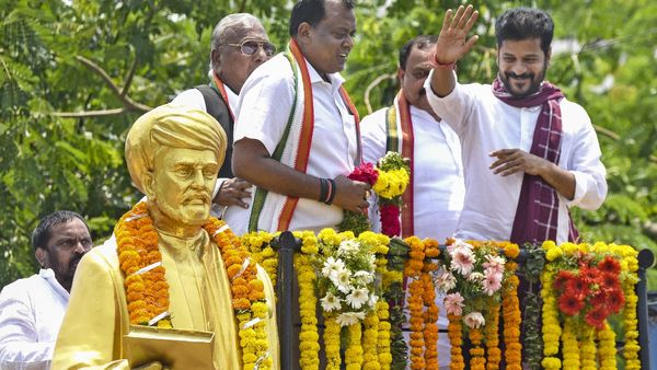 CM Revanth Reddy Inspects Necklace Road Site For Jyotirao Phule Statue
