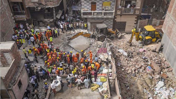 Delhi Building Collapse: 11 Confirmed Dead, Rescue Ops On To Retrieve Trapped Residents