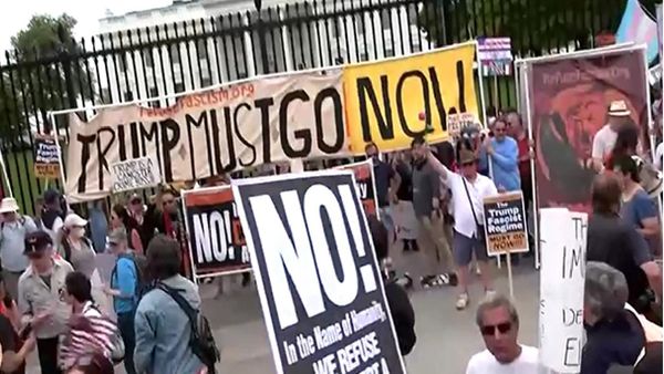 Over 700 Anti-Trump Protests Erupt Across U.S. Amid Outrage Over Immigration And Civil Rights