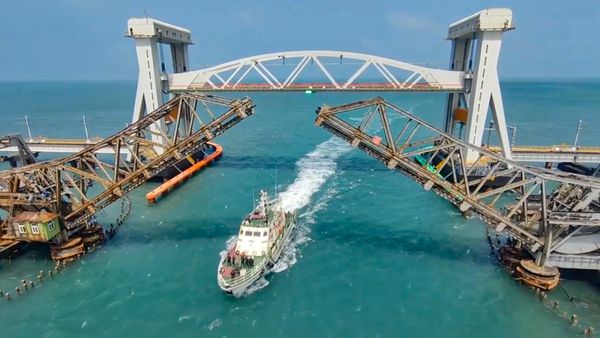 India’s First Vertical Lift Sea Bridge To Be Inaugurated In Tamil Nadu's Rameswaram By PM Modi Today