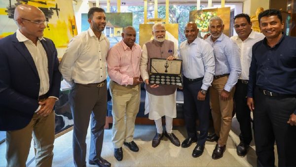 Sanath Jayasuriya To Chaminda Vaas: PM Modi Meets Sri Lanka's 1996 World Cup Winning Team