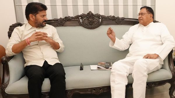 Telangana CM Revanth Reddy Meets K. Jana Reddy to Discuss Naxal Issues and Peace Talks