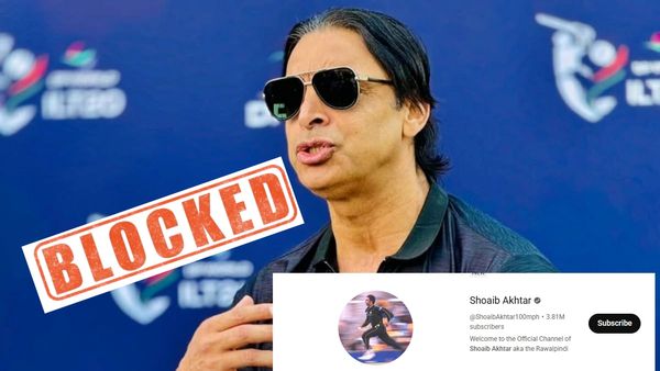 Shoaib Akhtar's YouTube Channel Blocked In India