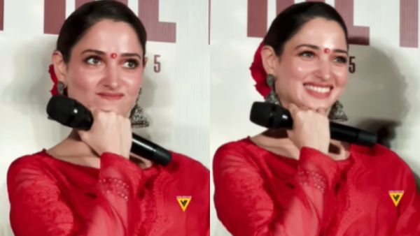 How Tamannaah Handled A Cheeky Question About Her Ex-Boyfriend Vijay Varma? Watch