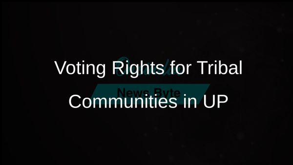 Yogi Adityanath Highlights Voting Rights for Tribal Communities in Uttar Pradesh Under BJP Governance