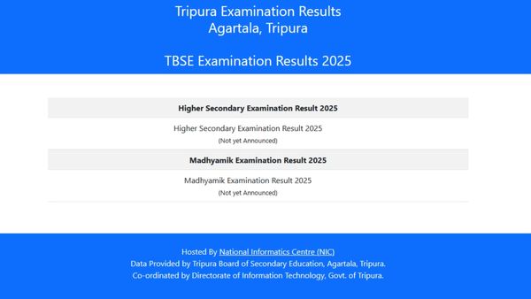Tripura Madhyamik & HSE Results 2025: How To Check TBSE 2025 Class 10, 12 Scores Online?