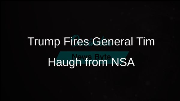 Trump Dismisses General Tim Haugh from National Security Agency Amidst Congressional Concerns