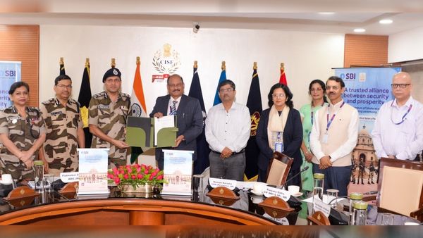 CISF Signs MoU With SBI To Manage Salary Accounts Of Force Personnel