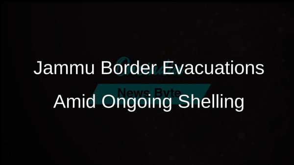 Evacuations Underway in Jammu Border Districts as Shelling Continues; Abdullah Visits Relief Camps