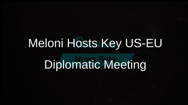 Italy's Meloni Hosts Trilateral Meeting with US and EU Leaders to Foster Dialogue