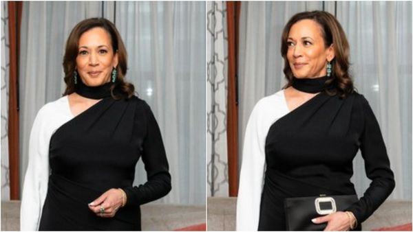 Kamala Harris Makes Stunning Met Gala Debut In Custom Off-White Gown
