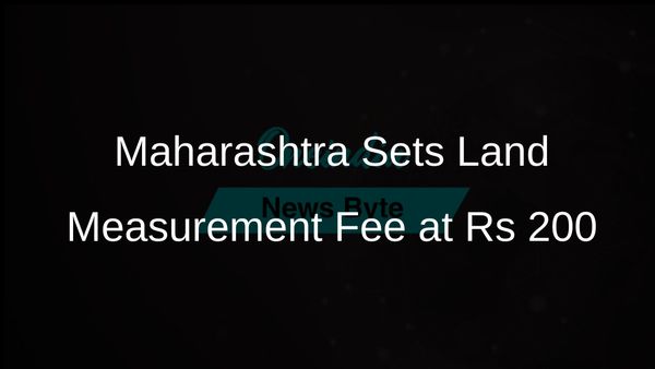 Maharashtra Government Introduces Rs 200 Fee for Land Measurement to Aid Farmers
