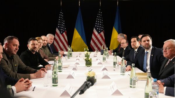 JD Vance, Zelenskyy Meet In Rome To Push For Russia-Ukraine Ceasefire