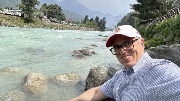JK CM Omar Abdullah Holds Special Cabinet Meeting In Pahalgam; Spends Time Near A River, Shares Photos