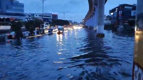 Heavy Rainfall Triggers Severe Waterlogging In Bengaluru, Disrupts Daily Life