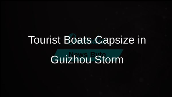 Tragic Incident as Tourist Boats Capsize in Sudden Storm in Guizhou, China, Resulting in 10 Fatalities