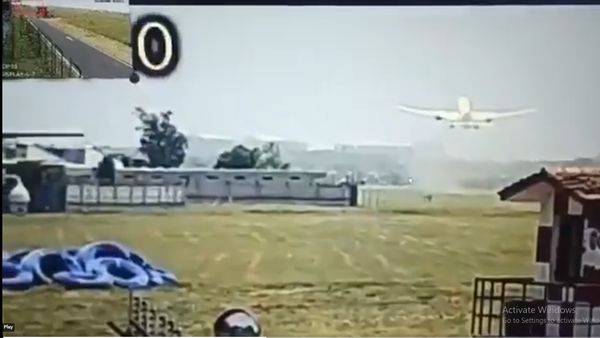 CCTV Footage Of Air India Plane Crash In Ahmedabad Out