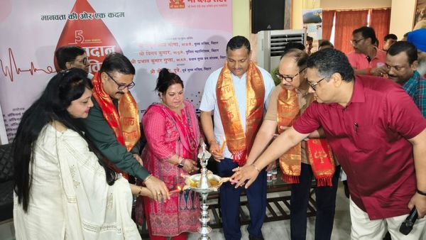 Bihar News: OFFCIERS BLOOD DONATION CAMP