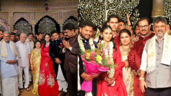 BY Raghavendra’s Son Wedding: Subhash to Tie the Knot on June 8; Siddaramaiah, DK Shivakumar Attend Reception