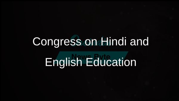 Congress Advocates for Hindi but Recognises English's Role in Global Opportunities