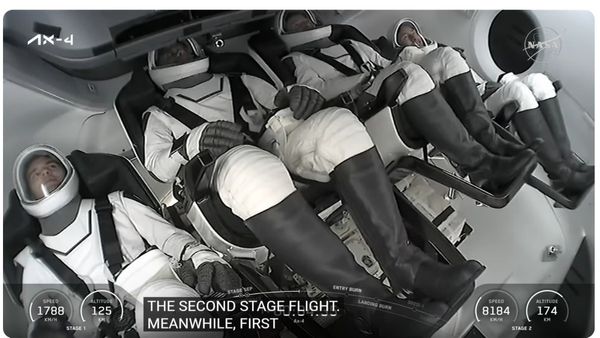 In Pics: From Pad 39A to Orbit — Shubhanshu Shukla Begins Axiom‑4 Mission