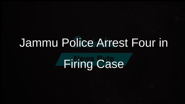 Jammu Police Arrest Four Criminals Linked to Recent Firing Incident Amid Public Outcry
