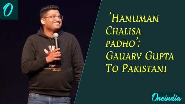 Comedian Gaurav Gupta Asks Pakistani To Recite 'Hanuman Chalisa