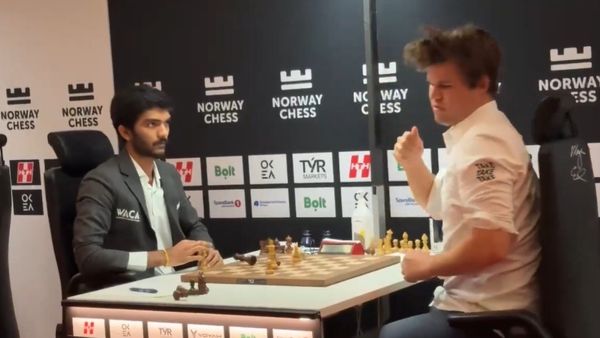 Gukesh Stuns Carlsen In Classical Showdown At Norway Chess; World No.1 Slams Table In Disbelief | WATCH