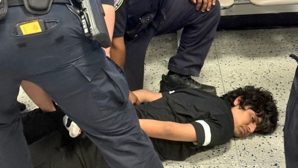 Haryana Youth Pinned Down At Newark Airport In Viral Video Had Entered US Illegally, To Be Deported