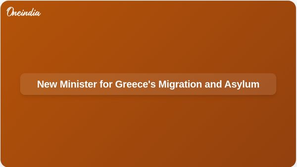 Thanos Plevris Succeeds Makis Voridis as Greece's Migration and Asylum Minister Amid Fraud Allegations