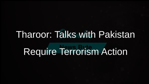 India Can Engage in Dialogue with Pakistan if Significant Action Against Terrorism is Taken, Says Tharoor