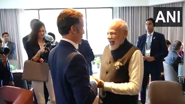 PM Modi’s ‘Twitter’ Joke To Macron At G7 Summit Goes Viral — Watch The Candid Moment