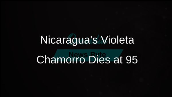 Violeta Chamorro, Nicaragua's First Female President, Passes Away at 95 Years Old