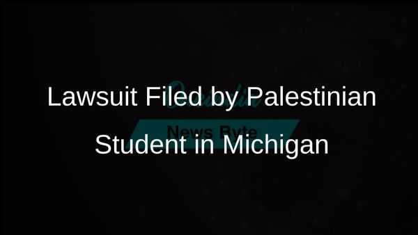 Palestinian Student Files Lawsuit Against Michigan School Over Teacher's Reaction to Pledge Refusal