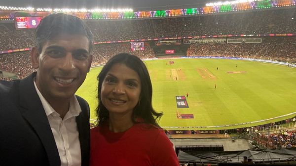 IPL Finals 2025: Rishi Sunak, Wife Cheer For RCB and Virat Kohli at Narendra Modi Stadium
