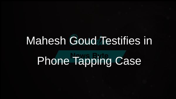 Telangana Congress Chief Mahesh Goud Testifies on Alleged Phone Tapping During BRS Regime