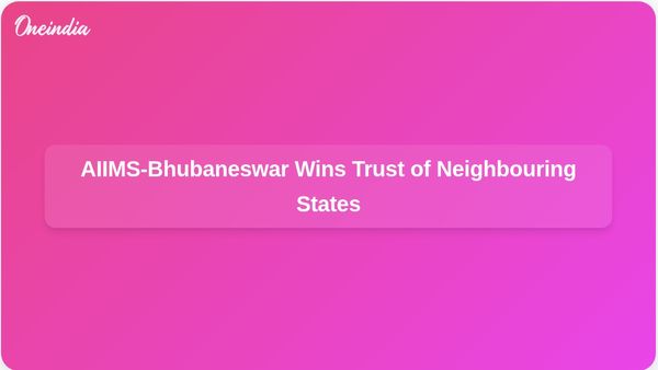 AIIMS-Bhubaneswar Earns Trust of Odisha and Surrounding States, Says President Droupadi Murmu