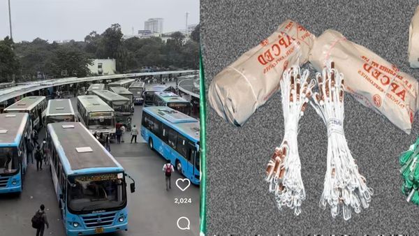 Bengaluru Bomb Scare: Gelatin Sticks, Detonators Found Near Kalasipalya Bus Stand Toilet
