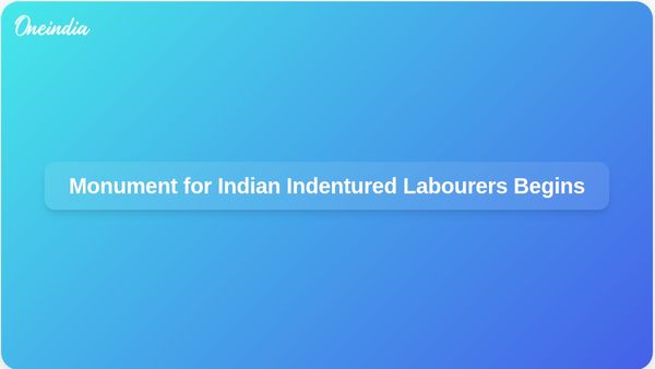 Construction Commences on Monument to Honour First Indian Indentured Labourers in South Africa