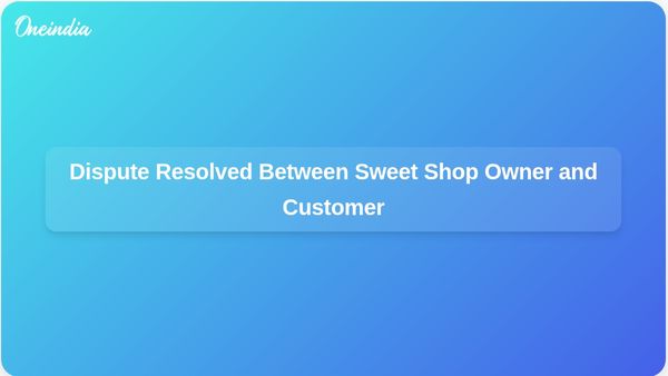 Nuh Police Confirm Resolution of Dispute Between Sweet Shop Owner and Customer Over Online Hate Posts