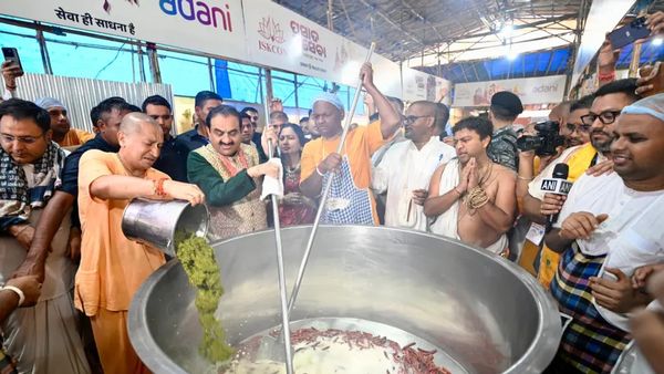 Shri Gautam Adani Visits ISKCON Kitchens at Puri, Joins Volunteers in Humble Act of Service