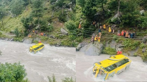 Jammu & Kashmir: ITBP Bus Falls In River Sindh, All Soldiers Rescued