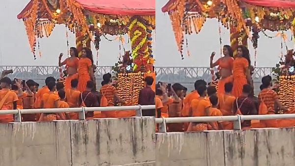 Viral Video of Women Dancing on Kanwar Yatra Truck Sparks Outrage