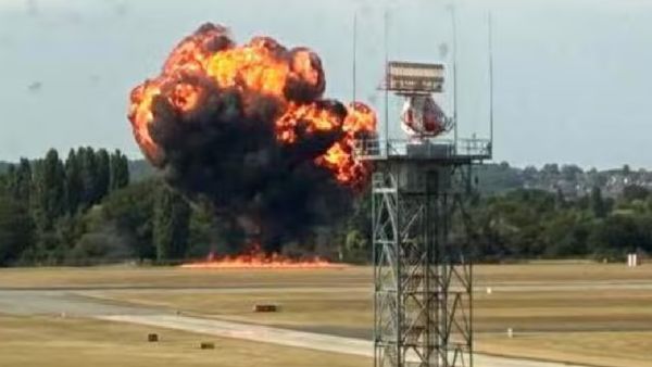 London Plane Crash: Small Plane Turns Into Massive Fireball At Essex Airport | Video