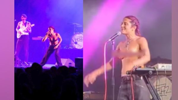 Topless Performance! Rebecca Of Lulu Van Trapp Replies Assault Boldly During Live Concert