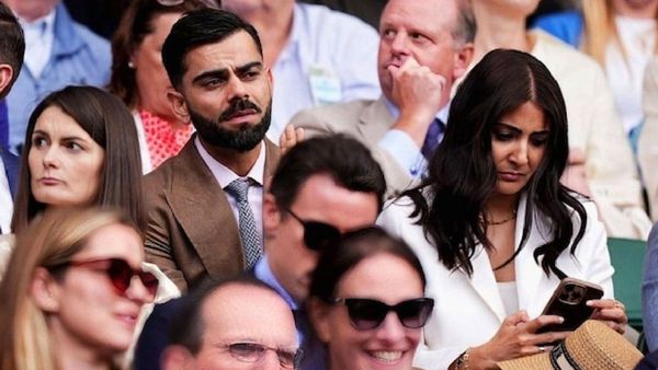 Virat Kohli And Anushka Sharma Attend Wimbledon To Cheer For Novak Djokovic