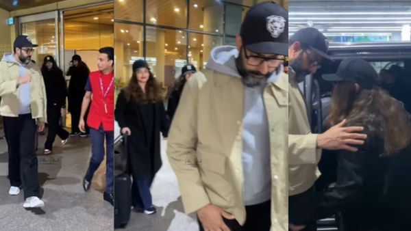 Aishwarya Rai, Abhishek Bachchan Spotted At Mumbai Airport As They Return From Family Vacation With Aaradhya